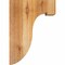 Ekena Millwork Del Monte Rough Sawn Corbel, Western Red Cedar, 6"W x 10"D x 14"H COR06X10X14DEL00RWR - alternate 4